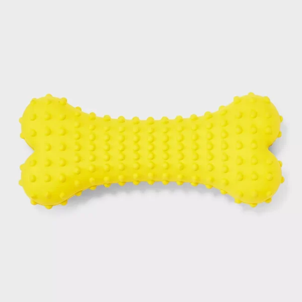 Rubber Bone Dog Toy